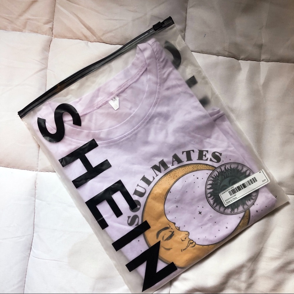 Lilac Croptop Soulmates SHEIN Wear